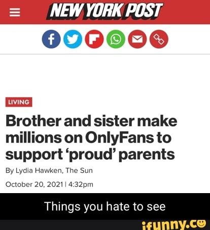 onlyfans incest|Brother and sister make millions on OnlyFans to support ‘proud’。